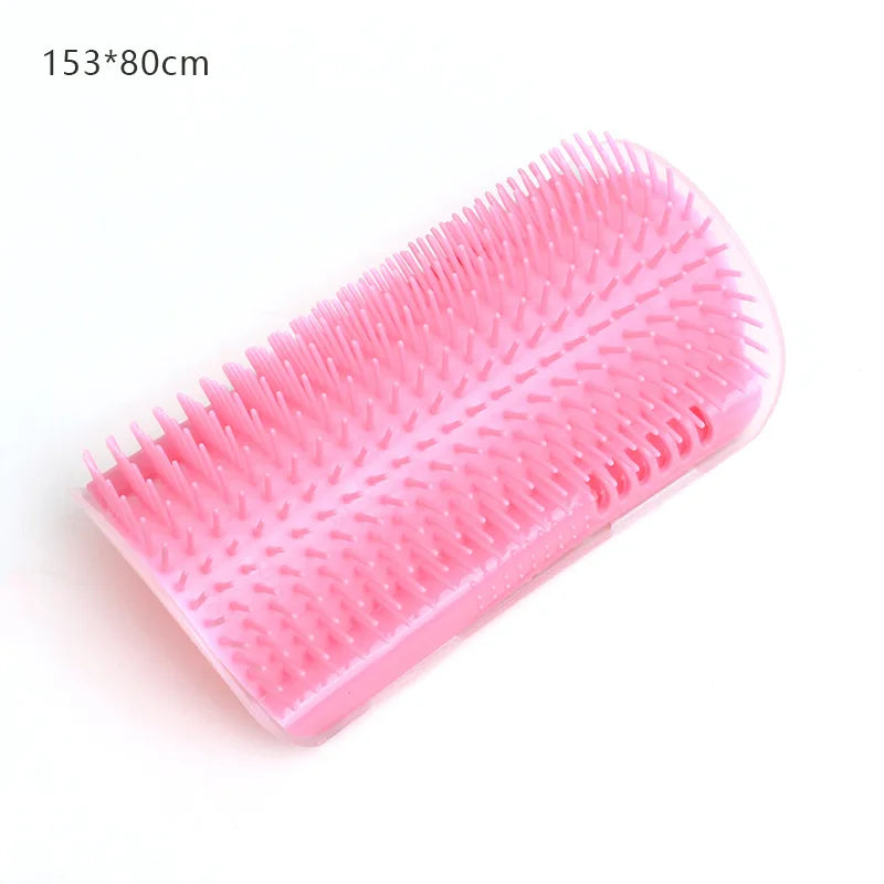 Zeenest™ Self-Groom Corner Brush in color 09 pink