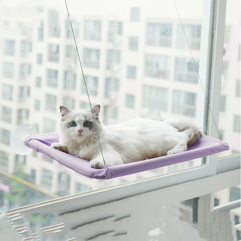 Zeenest™ CloudView Window Hammock for Cats available colors and variants pink1