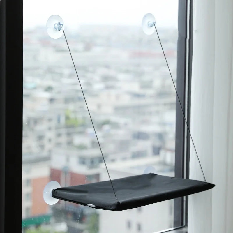 Zeenest™ CloudView Window Hammock for Cats available colors and variants black