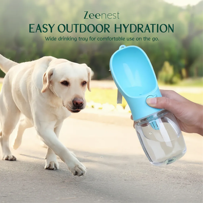 Zeenest™ AquaGo Travel Bottle outdoor portable water bottle for dogs