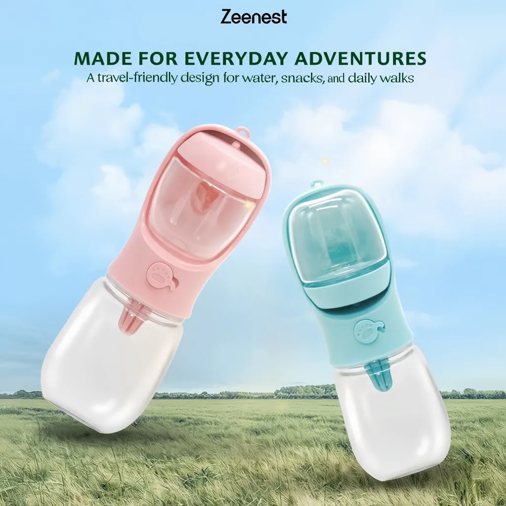 Zeenest™ AquaGo Travel Bottle outdoor portable water bottle for dogs02