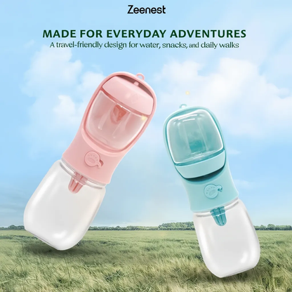 Zeenest™ AquaGo Travel Bottle outdoor portable water bottle for dogs02