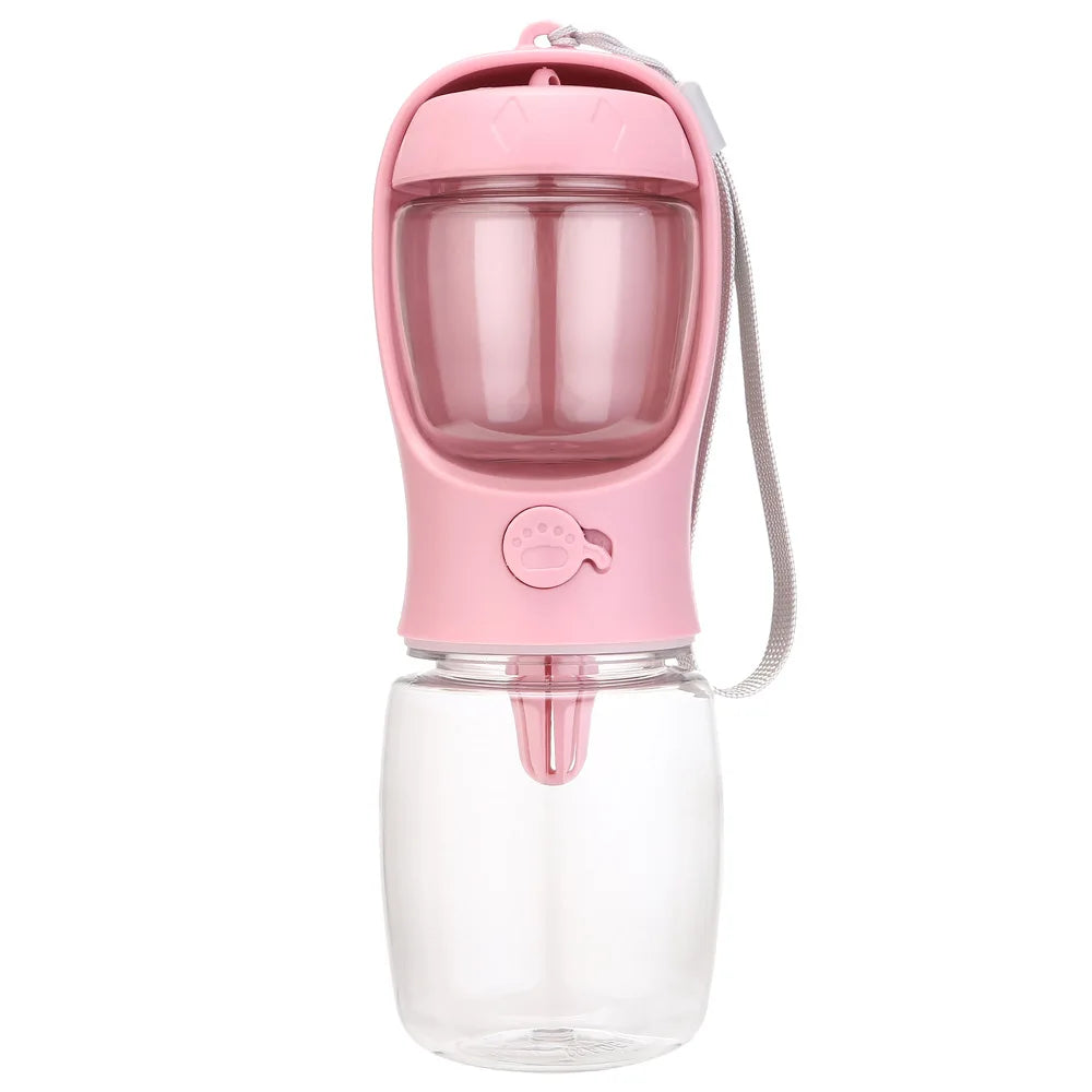 Zeenest™ AquaGo Travel Bottle in red
