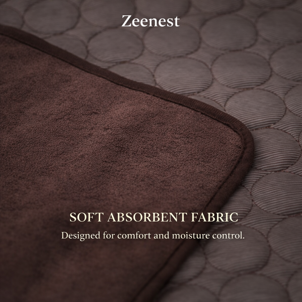 Close-up of Zeenest™ ChillRest Pet Cooling Mat breathable cooling fabric
