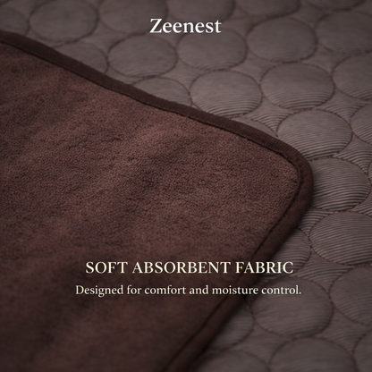 Close-up of Zeenest™ ChillRest Pet Cooling Mat breathable cooling fabric