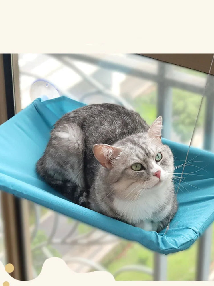 Zeenest™ CloudView Window Hammock fabric and stitching close-up for cat comfort