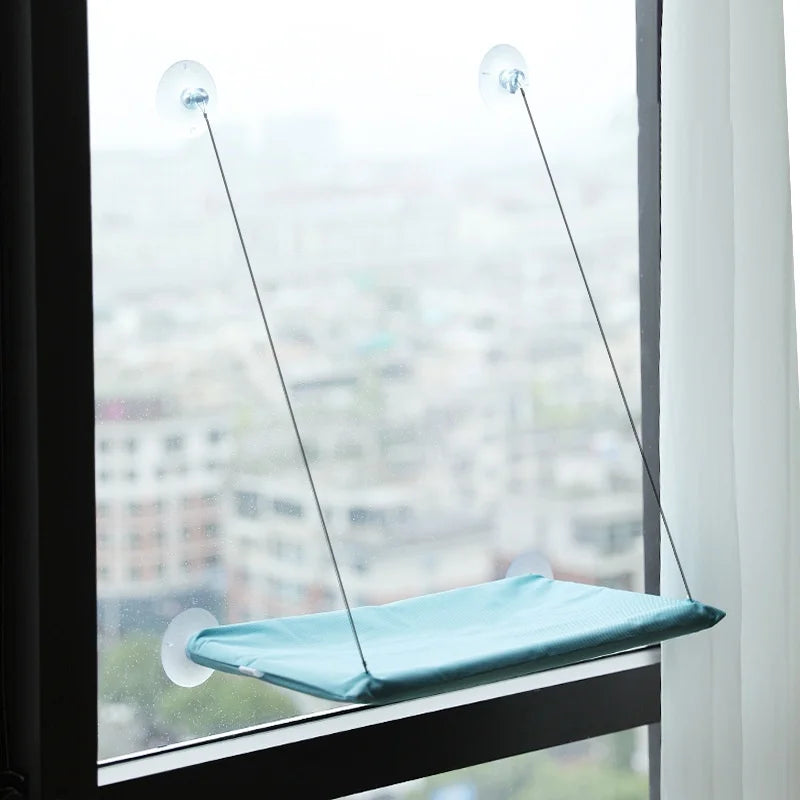 Zeenest™ CloudView Window Hammock for Cats available colors and variants blue