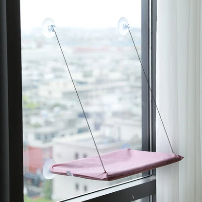 Zeenest™ CloudView Window Hammock for Cats available colors and variants pink