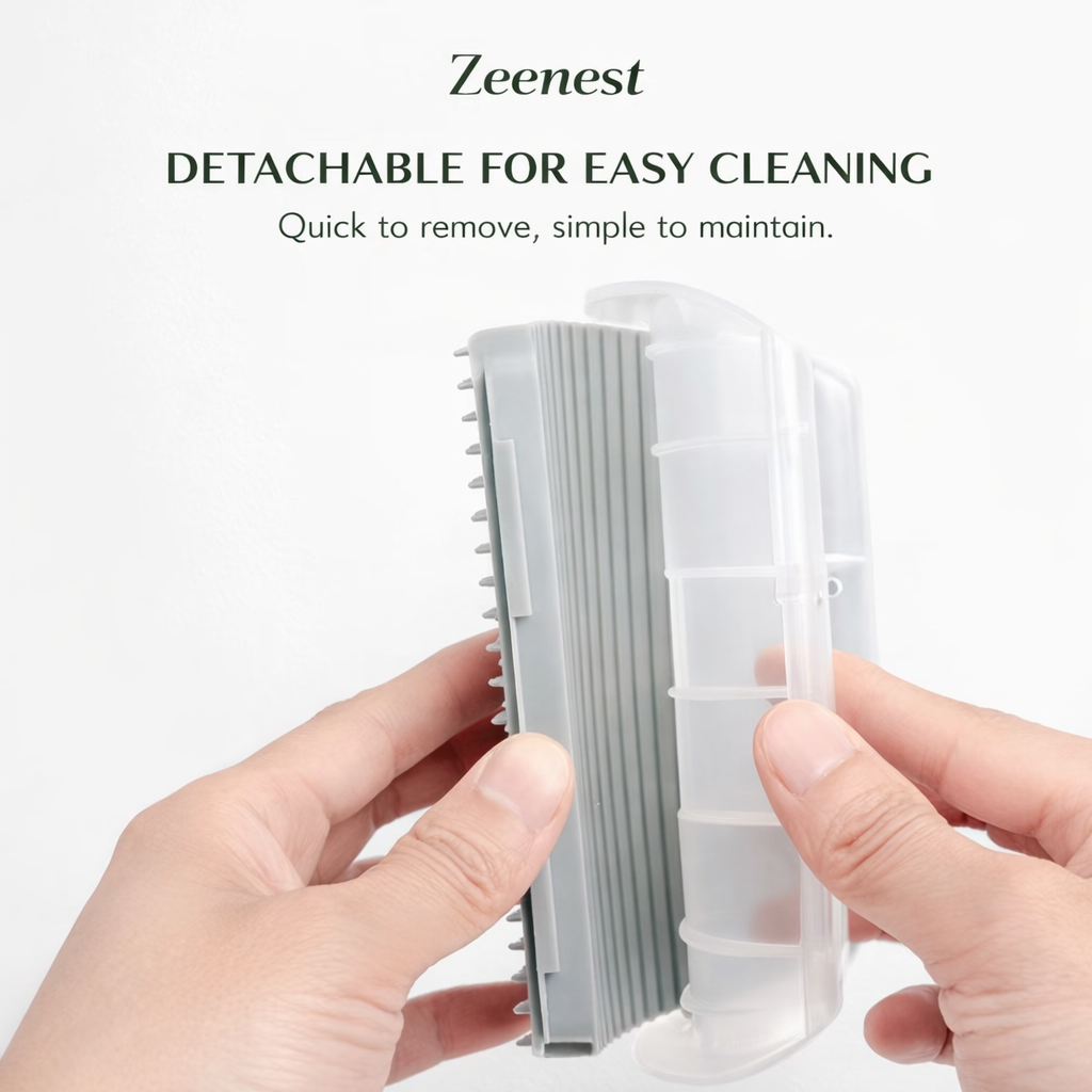 Zeenest™ Self-Groom Corner Brush cat self grooming corner brush