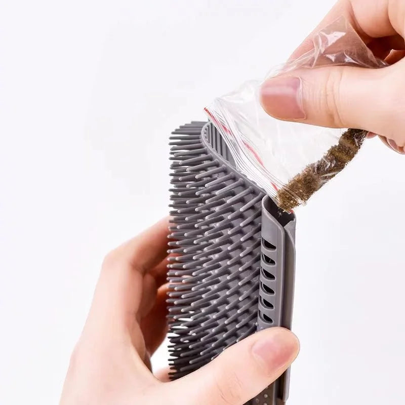 How to install Zeenest™ Self-Groom Corner Brush on a wall corner