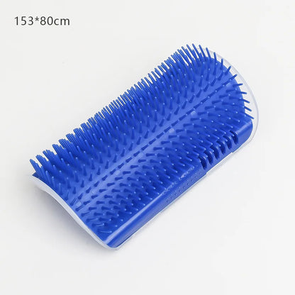 Zeenest™ Self-Groom Corner Brush in color 03 blue