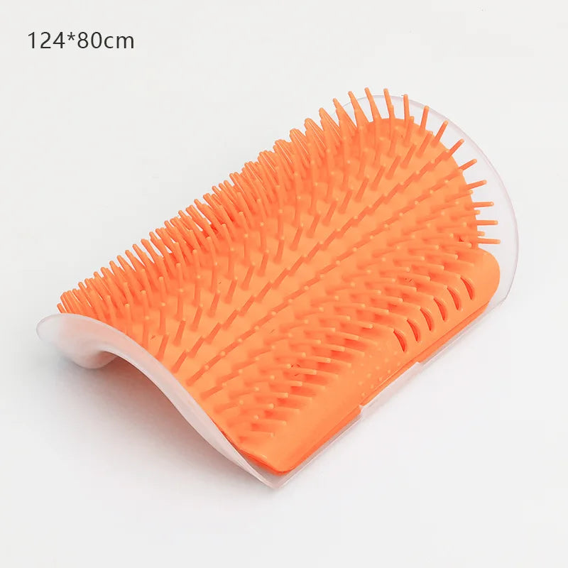 Zeenest™ Self-Groom Corner Brush in color 04 orang