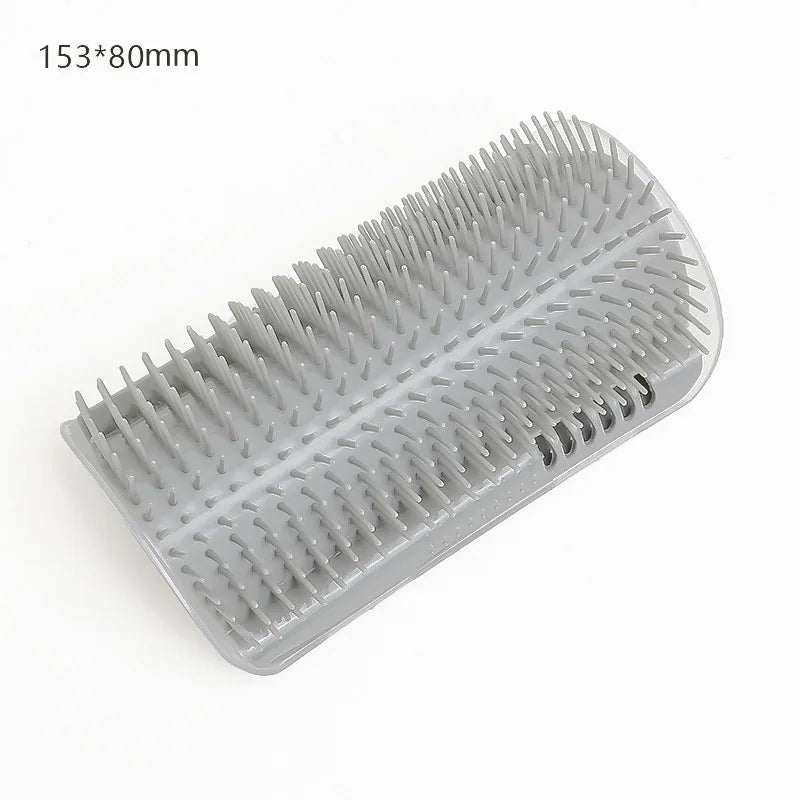 Zeenest™ Self-Groom Corner Brush in color 08 gray